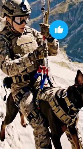 doberman demonstrates insane tactical skills #k9 #viral #dogs