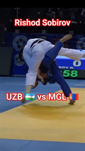 Rishod Sobirov UZB 🇺🇿 - MGL 🇲🇳🥋✨️🥋 #judo #дзюдо #ippon #best #sports #music #самбо #кураш #beautiful