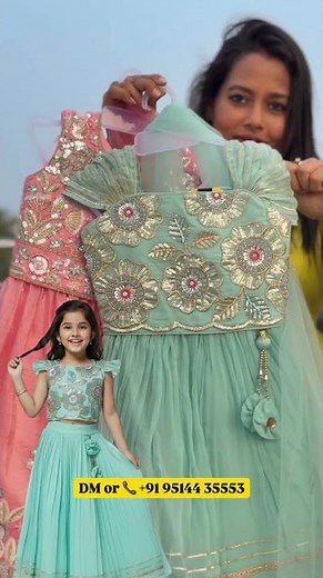 Kids Lehenga Fashionable Collections | Trending Ethnic Fashion