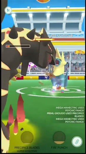 Mega Manectric Ride Catch Pokemon Go?