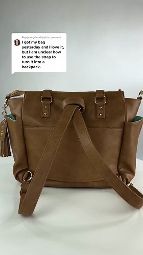 How to Convert Your Bag into a Backpack!
