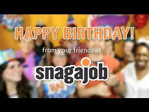 Happy Birthday from Snagajob