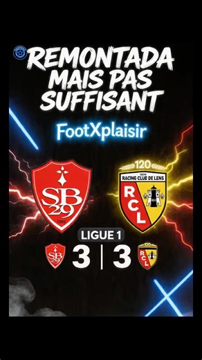 COMEBACK BUT NOT ENOUGH... #lens #brest #ligue1 #football #react #reaction