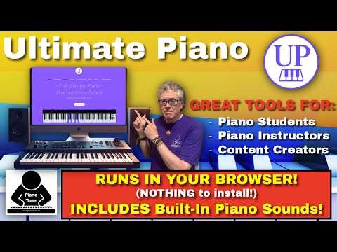 Piano Practice, Training, Diagrams & MIDI Note Recognition - Ultimate Piano Does It All