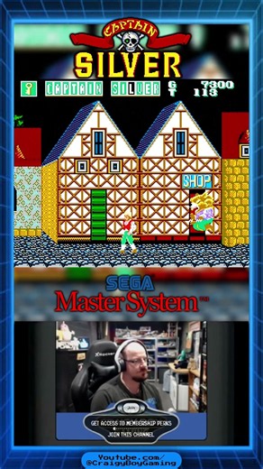 Captain Silver SEGA Master System Gameplay! #retrogaming