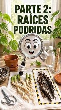 Cómo rescatar una planta con raíces podridas: qué cortar, qué conservar y cómo regar