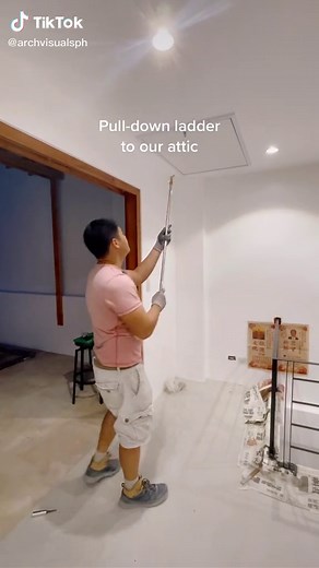 Hidden Pull-Out Attic Ladder Solution