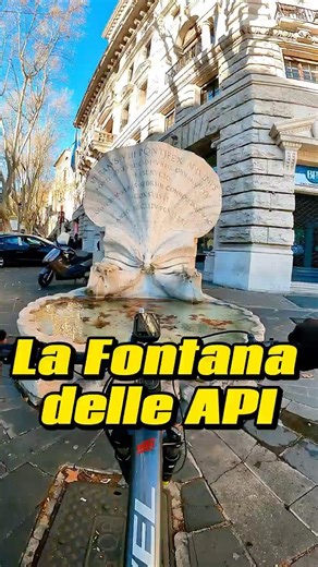FONTANA DELLE API -Piazza Barbieri, Roma. #rome #mtb #fontaine