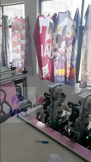 Automatic shower curtain processing machine #machine #curtains #showercurtain #auto