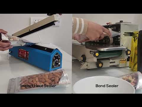 Seal The Pouches Professionally: Complete Tutorial On How to Seal Stand Up Zipper Pouch.