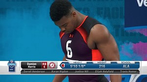 RBs bringing the SPEED in the 40-yard dash! 🔥 📺: NFL Network #NFLCombine | New York Giants