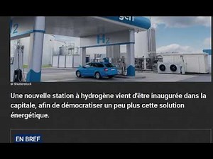 Une nouvelle station hydrogène est inaugurée à Paris
