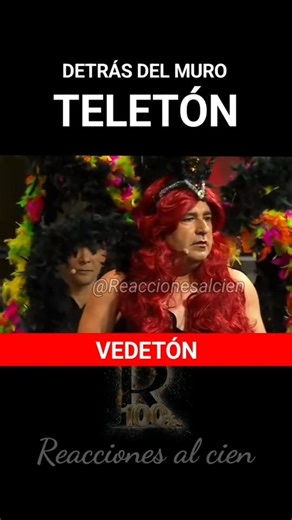 Reacciones al cien on Instagram: "Teletón 2025/Detrás del muro. Vedetón #tvchilena #humor #humorchileno #reaccionesalcien #TeletonTodosLosDias"