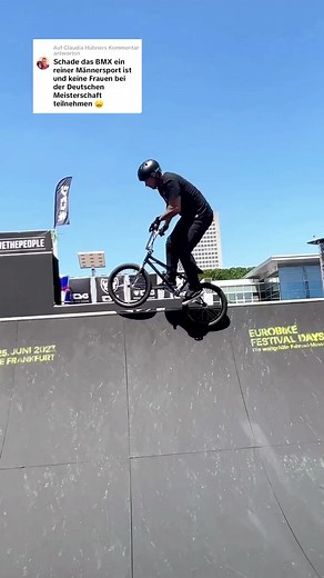 Nächste Woche ist die offizielle Deutsche Meisterschaft und #bmx wird zum ersten Mal im TV 📺 übertragen. Auch die Frauen gehen mit an den Start und jetzt heißt es, noch schnell anmelden bei den Die Finals 2023 Rhein-Ruhr | #chrisböhm #flatland | Chris Böhm