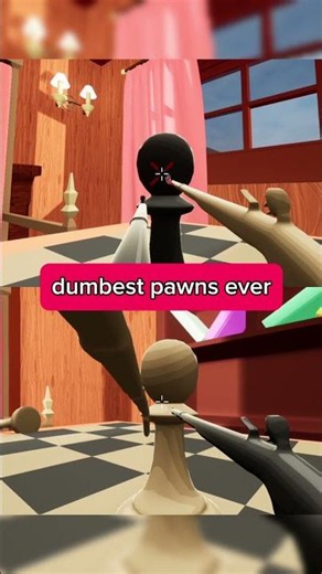 Pawn vs Pawn #chess #gaming #fps #gameplay #funny #fyp