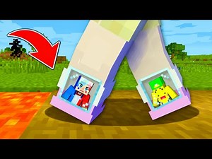 ダイヤモンド泥棒の体の中で暮らすマインクラフト🔥【マイクラ まいくら】ぽっぴんず