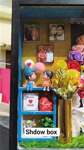 coustomised shadow box 🎁 #shortvideo