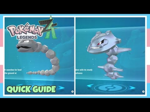 How To Evolve Onix Into Steelix *Link Trade Code* In Pokemon Legends ZA | Quick Guide