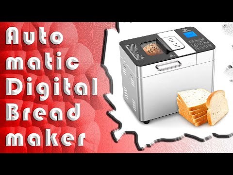 Bread Maker MOOSOO Automatic Digital Bread maker with DIY Home Made Function