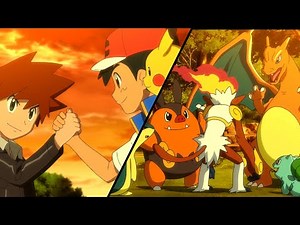 Ash REUNITES with Infernape and Gary | Infernape vs Moltres| Pokemon Journeys Episode 68 | [AMV]