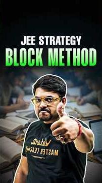 Best Strategy to Manage Time in JEE Exam😱 | JEE Mains 2026 April Attempt #shorts #jee2026 #jeemains