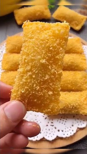 Home Made Yummy Crispy Snack With Banana 🍌🍌 | Try Now 😉 | #shorts