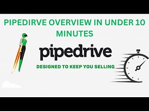 Pipedrive CRM Overview in Under 10 Minutes!