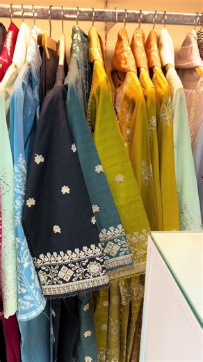 Elegant Embroidered Three Piece Suit by Paradise Collection