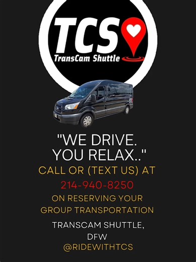 TransCam Shuttle, DFW on TikTok