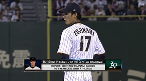Shintaro Fujinami signs with A's