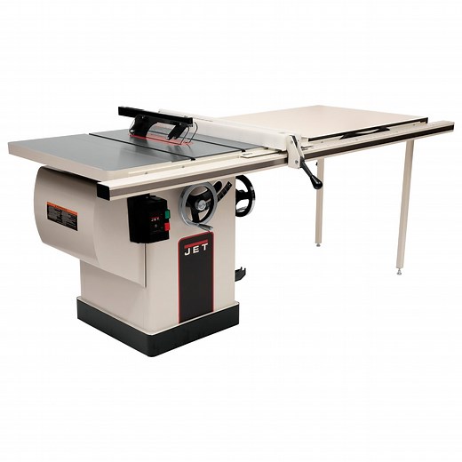 Jet XACTASAW Deluxe 10" Table Saw Cast Wings 50" Rip 3 HP 230V | Woodcraft