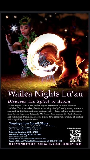 Wailea Nights Luau on TikTok