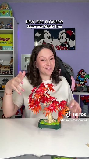 Japanese maple tree 🍁🥰 another one that looks better built than on the box! #gifted by @LEGO #rlfm #reviews #10348