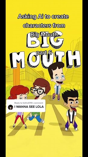 Replying to @faiths078 Asking Ai to create realistic characters from Big Mouth part 6. #bigmouthedit #aiart #aiartgenerator #bigmouthnetflix #bigmouthlola #bigmouthart