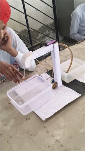 Automatic water tap using IR sensor circuit. tech #project #science