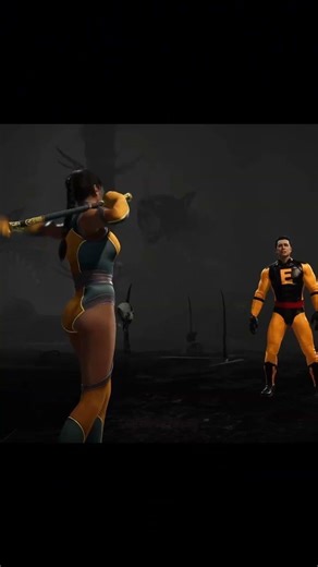 Tanya vs. Superhero E! Soul-ShatteringFinish! 🤯🔥 #shorts #mk1#superhero