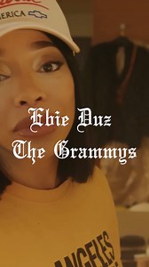 Ebie on Instagram: "Ebie Duz The Grammys 😎 Thank you @wiresonly @whoisjoeyc @recordingacademy @tracyjernagin and #DC for making it all possible 💙🙌🏼 🎥 edited by @sammegna"