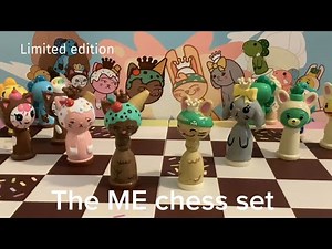 Opening Moriah Elizabeths limited edition chess set.