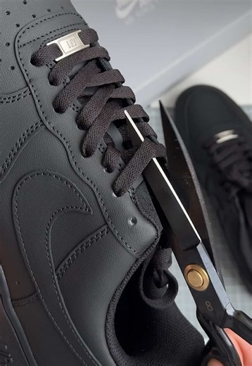 Nike AF1 with Rope Laces and Diamonds: A Unique Style