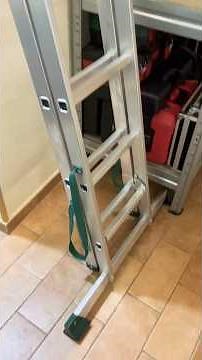 PARKSIDE 3-in-1 Multifunction Aluminum Folding Ladder Lidl