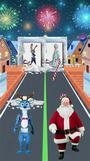 Clown IT Nick Wilde VS Santa Claus 🎅 New Year A#aihumor #FunnyAI #AIComedy #AILaughs #HumorMadeByAI