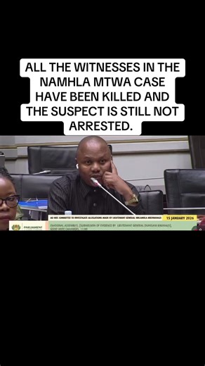 Namhla Mtwa Case: Why Is the Suspect Not Arrested?