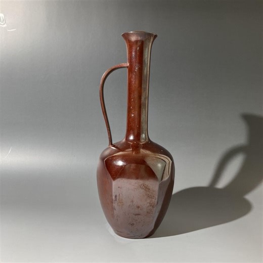 Japanese Bronze Ikebana Vase Vintage Art Deco Copper Flower Vase - Etsy