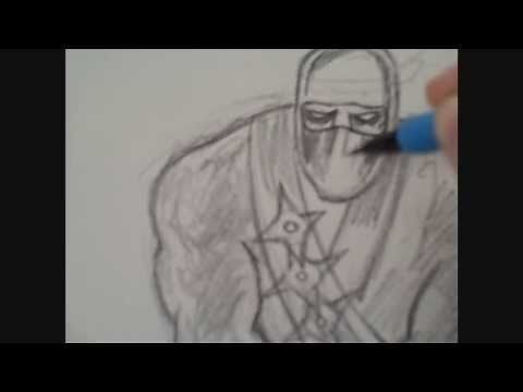 How To Draw A Ninja Part 3