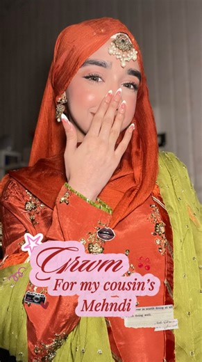 Sabeen | VIDEOGRAPHER on Instagram: "GET READY WITH ME for my cousin’s mehndi✨product details👇🏻 @icoice.official lenses shade: latte brown code: Sabeen @realbarrier_global Toner @anua_global Pdrn hyaluronic acid serum @organic_traveller rapid repair @pierrecardin.pk concealer shade: medium code: Sabeen10 @ttcosmeticspk eyeshadow pallete @entice.cosmetics bubblegumprimer @rudecosmetics.pk under eye primer code: Sabeen10 @hudabeauty peach corrector @pierrecardin.pk chiffon matte foundation shade