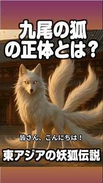 九尾の狐の正体とは？東アジアの妖狐伝説