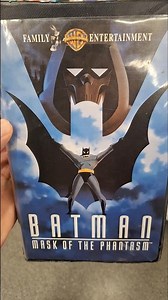 Batman Mask of the Phantasm VHS Tape Movie collectible item #goldhunter137