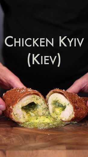Delicious Garlic Butter Chicken Kiev Recipe