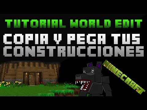 Minecraft - Tutorial World Edit Copiar y Pegar construcciones