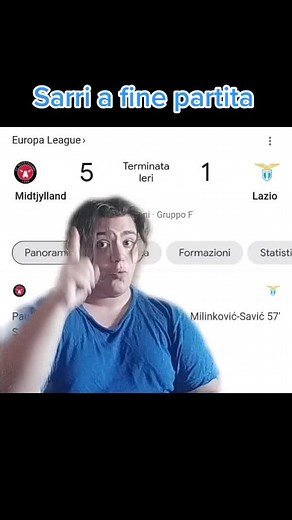 Lazio Dominates with 5-1 Victory in Eurpaleague Match